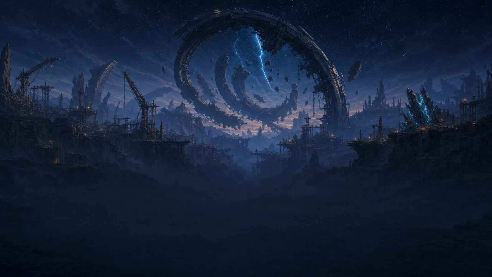 Project Starfall title screen